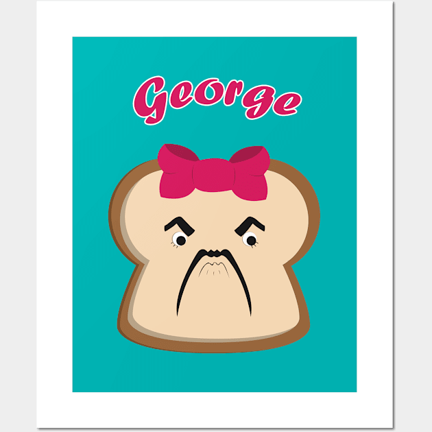 Bread George Wall Art by Namarqueza